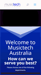 Mobile Screenshot of musictech.com.au