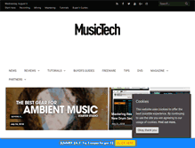 Tablet Screenshot of musictech.net